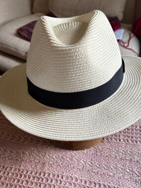 Wallaroo Hat Company Palm Beach foldable fedora unisex hat UPF sun protect L/XL